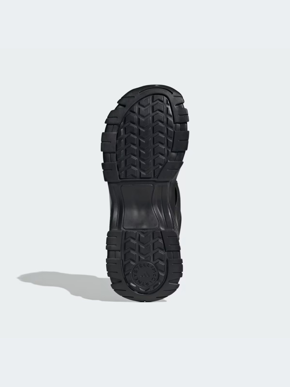 Adidas by Stella McCartney Black Chunky Sport Sandals - Picture 5 of 5